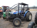 New Holland TN75 Tractor, s/n 1302822 (Salvage): Steering Issues (Owned by