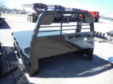 New CM Utility Flatbed Truck Body, s/n KC00326159: Black Tex Armor
