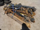 Lot of Assorted PTO Drive Shafts