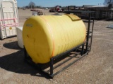 500-gallon Plastic Tank: In Frame