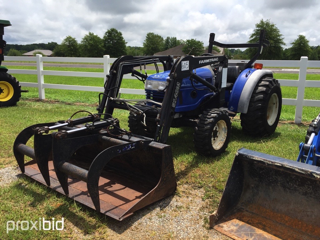 Farmtrac 300DTC MFWD Tractor, s/n 300DF4AF0121: | Proxibid