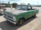 1972 Ford F150 Pickup, s/n F10ALM40118: 300 6-cyl. Eng., 3-sp on Column