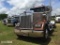 2018 Kenworth W900 Truck Tractor, s/n 1XKWD40X4JJ187469: T/A, Day Cab, Cumm