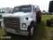 1985 International 1900 Spreader Truck, s/n 1HTLDUXM9FHA54818: S/A, 5-sp.,