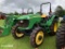 2005 John Deere 5325 MFWD Tractor, s/n LV5325S130621: Rollbar, Meter Shows