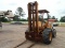Case 585E Rough-terrain Forklift, s/n 17020161: 2wd, Side Shift, 5000 lb. C
