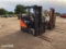 Doosan GC25E-5 Forklift, s/n 00213: LP Gas, Meter Shows 10290 hrs