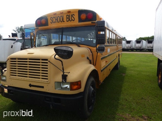 1995 International 3800 School Bus, s/n 1HVBBABM2SH201468: 65-passenger, 7.