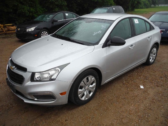2015 Chevy Cruze, s/n 1G1PA5SH2F7169697 (Title Delay): Odometer Shows 154K