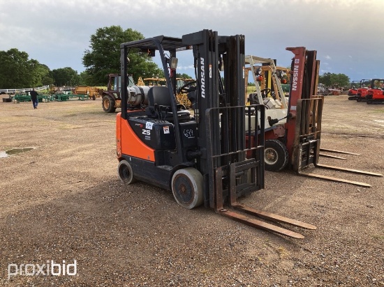 Doosan GC25E-5 Forklift, s/n 00213: LP Gas, Meter Shows 10290 hrs