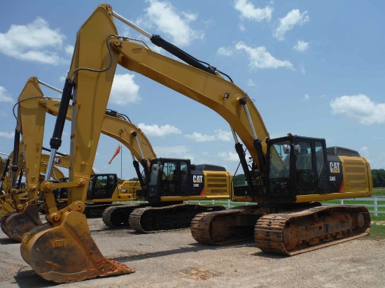 2014 Cat 336EL Excavator, s/n FJH00957: C/A, Meter Shows 7323 hrs