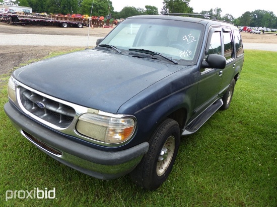 1998 Ford Explorer XLT, s/n 1FMZU32EXWZA61801: 4-door, Odometer Shows 278K