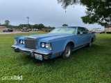 1978 Lincoln Continental Mark V, s/n 8Y89A830158: New Plugs, Wires, Belts,