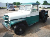 1959 Willys 4WD, s/n 5526836216 (No Title - Bill of Sale Only): 6-cyl. Supe