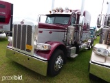 2021 Peterbilt 389 Truck Tractor, s/n 1XPXD49X7MD752947 (Title Delay): T/A,