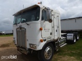 1992 Kenworth K100 Truck Tractor, s/n 1XKEDR9N8NJ379222: Cabover, 12.7 Detr