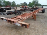 1993 Hyundai Conex Rail Trailer, s/n 3H30492S9PT490894 (No Title - Bill of