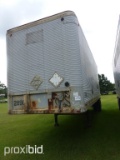 1995 Fruehauf 28' Van Trailer, s/n 1H2V02813SE053707: S/A, Roll Up Back Doo