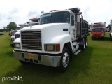 2001 Mack CH613 Tandem-axle Dump Truck, s/n 1M1AA18Y91W132951: 10-sp., Odom