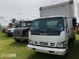 2007 Isuzu NPR Van-body Truck, s/n JALC4B16077012424: Auto, Cabover, S/A, 1