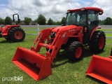 2020 Kubota MX5400DTC MFWD Tractor, s/n 11908: C/A, Front Loader w/ Bkt., R