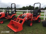 2017 Kubota BX2380 MFWD Tractor, s/n 15389: Loader, HST, Loader, Meter Show