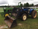 Rhino 222 Tractor, s/n 519: 2wd, Front Loader w/ Bkt., Steering Problem