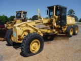 2001 Komatsu GD530A-2BY Motor Grader, s/n 210649: Encl. Cab, Hyd. Side Shif