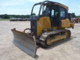 2017 John Deere 650K XLT Dozer, s/n 1T0650KKHGF306088: C/A, 6-way Blade, Re