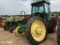 John Deere 7410 Tractor, s/n RW7410H025469 (Salvage)
