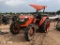 Kubota M7040 MFWD Tractor, s/n 91851 (Salvage)