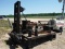 Vertical Mobile Drill: Mounted on Flatbed, Outriggers, Two 4