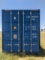 Unused 40' Shipping Container, s/n LYGU4043580 (Selling Offsite): Located i