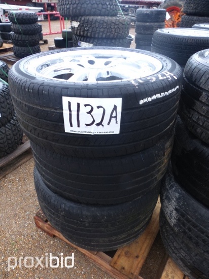 (4) 225/45R17 Tires w/ Rims