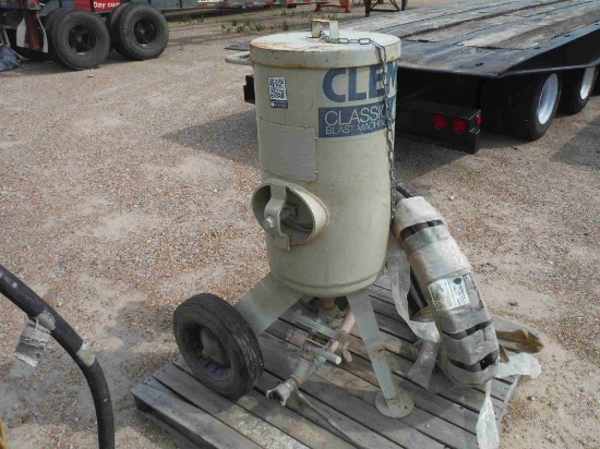 Clemco 1648 Sand Blaster, s/n 64206: 3 cu ft, 150 psi