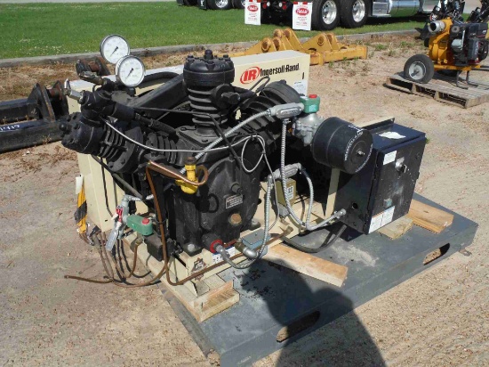 Ingersoll Rand Air Compressor, s/n 051180080: Model 15T2X15, 3-phase, 15hp,