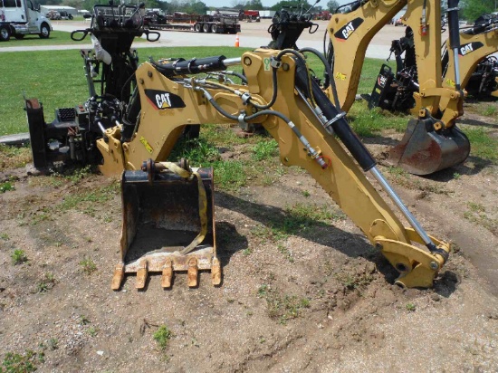 Cat BH160 Backhoe Attachment, s/n SKB00806: for Skid Steer (Owned by Alabam