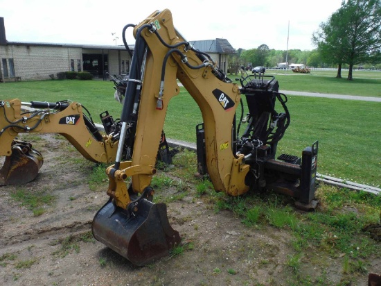 Cat BH160 Backhoe Attachment, s/n SKB00841: for Skid Steer (Owned by Alabam