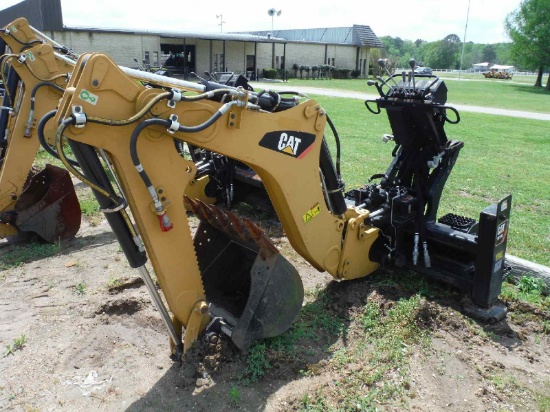 Cat BH160 Backhoe Attachment, s/n SKB00843: for Skid Steer (Owned by Alabam