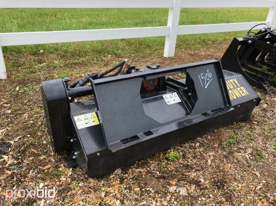 Flail Mower Attachment for Skid Steer