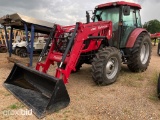 Mahindra 105S MFWD Tractor, s/n 105SJ00164 (Inoperable) C/A, Loader w/ Bkt.
