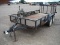 16' Trailer (No Title - Bill of Sale Only): Bumper-pull, Tailgate, Sides