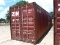 Used 40' Shipping Container, s/n ZCSU8994121