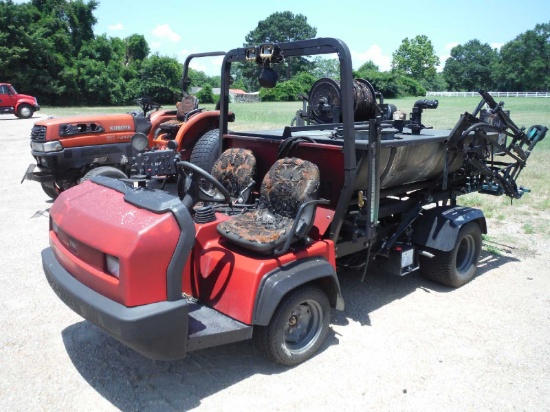 Toro Utility Cart, s/n 409071691 w/ Chem Turf VS200 Sprayer Unit (Fire Dama