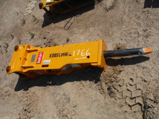 Unused Teran THH435BEX Hydraulic Hammer Attachment for Excavator