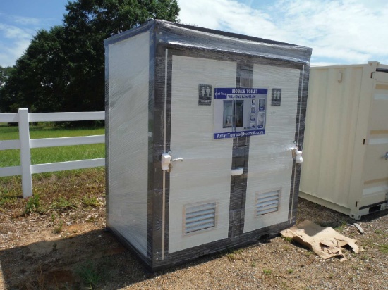 Unused 2022 Bastone 110V Portable Toilet w/ Double Closestools