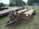 20' Tag Trailer (No Title - Bill of Sale Only): Pintle Hitch, T/A, 4500 lb