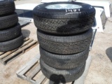 (4) 265/70R17 Tires on Rims