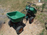 (2) Push Spreaders (Fire Damaged - Sells As Is)