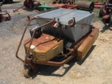 Turfco Mete-R-matic Top Dresser (Fire Damaged - Sells As Is): Gas